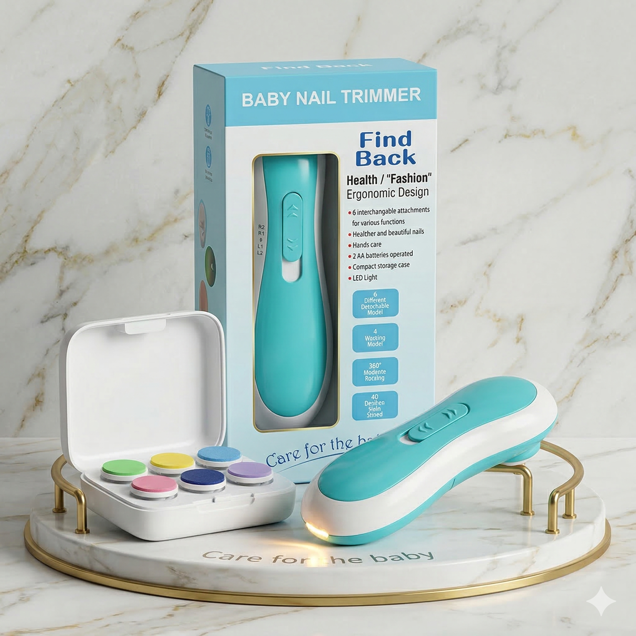 BabyCare Pro - Električna Turpija za Nokte
